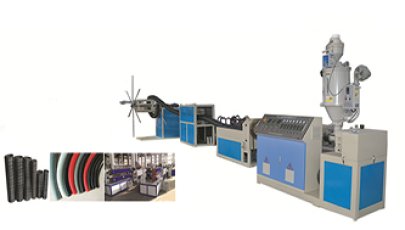 High capacity PE corrugated spiral pipe making machine optic duct manufacturing machine factory price